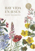 NVI Spanish Bible RVR 1960 Nuevo Testamento with Jesus Flowers Cover