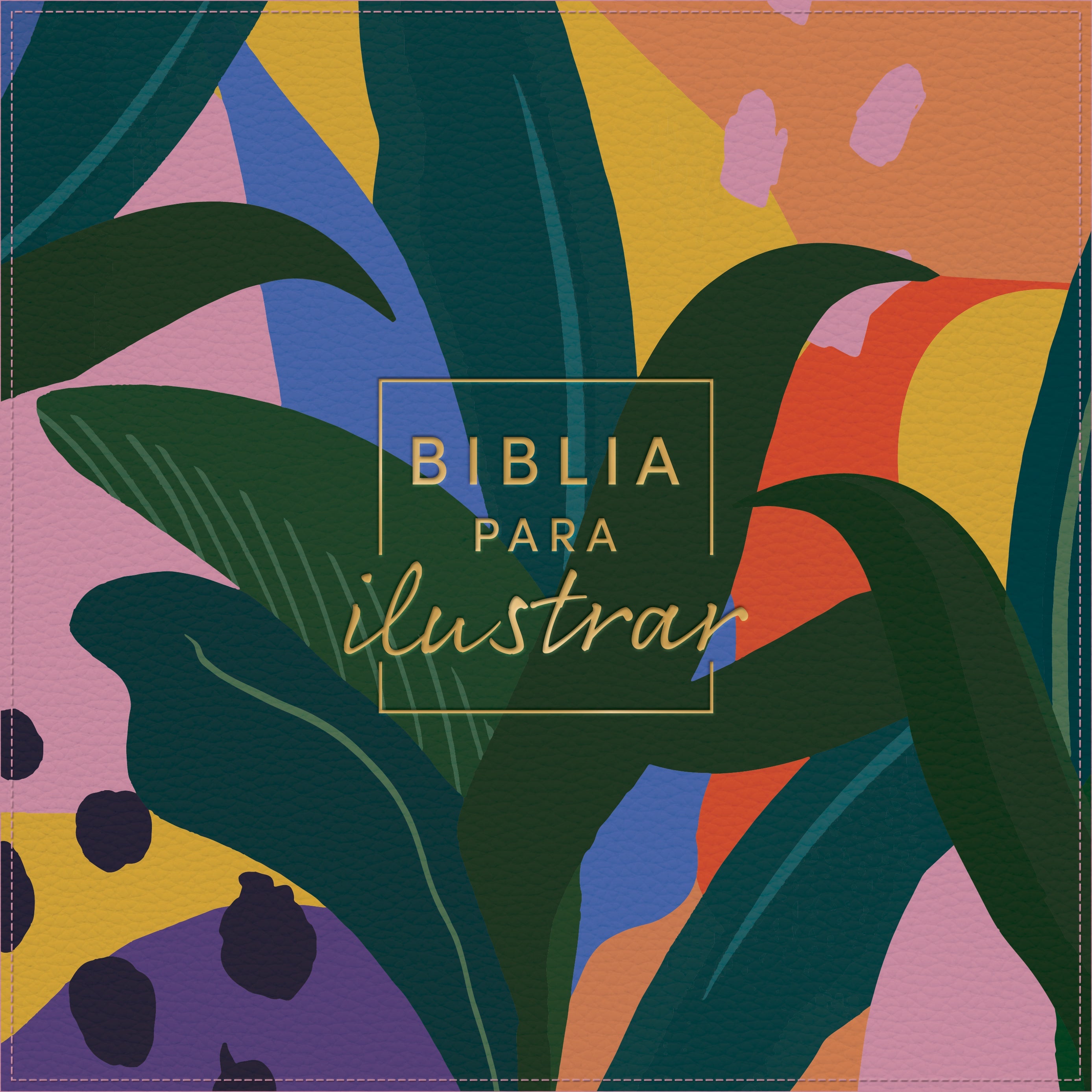 Biblia Reina Valera 1960 con ilustraciones florales