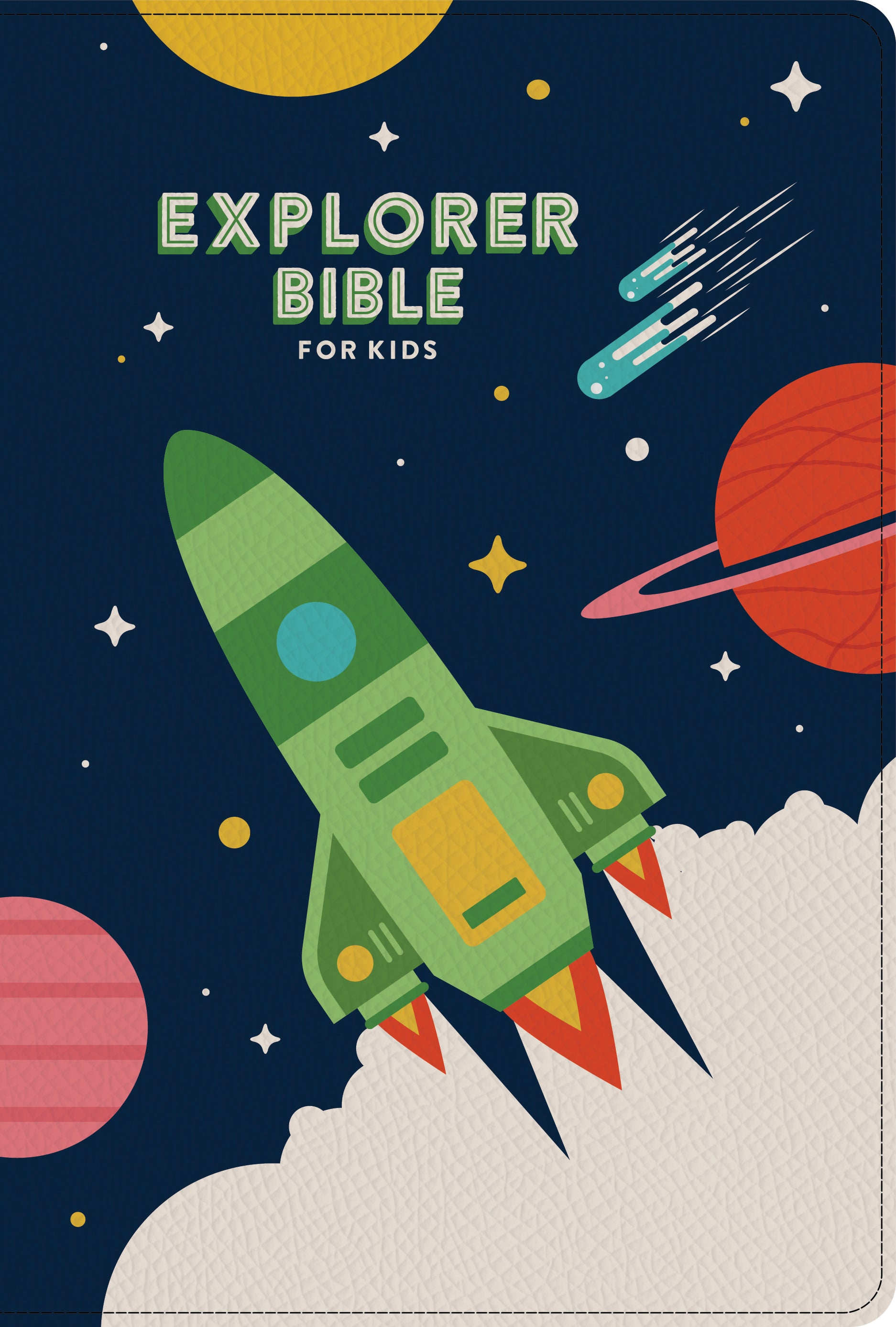 Get ready to blast off with CSB Explorer Bible for Kids: Blast Off