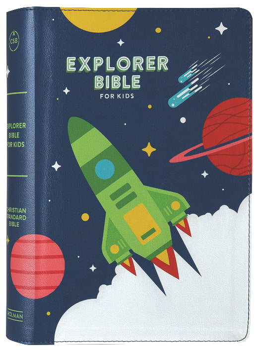 CSB Explorer Bible for Kids: Blast Off, a children's Bible