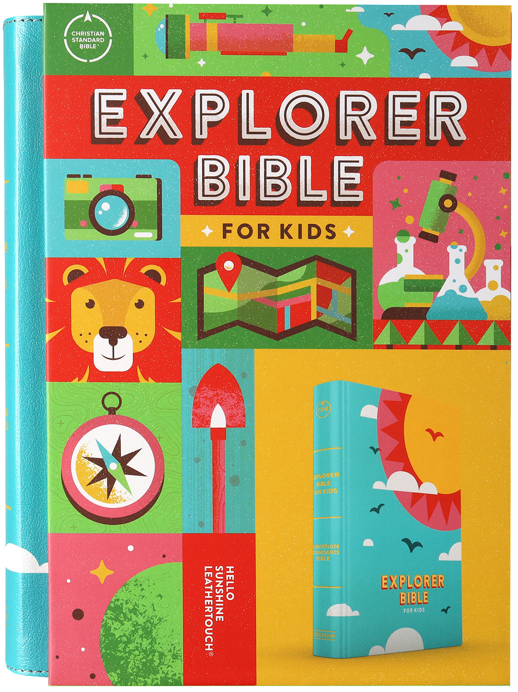 CSB Explorer Bible for Kids Hello Sunshine with Bible stories and games