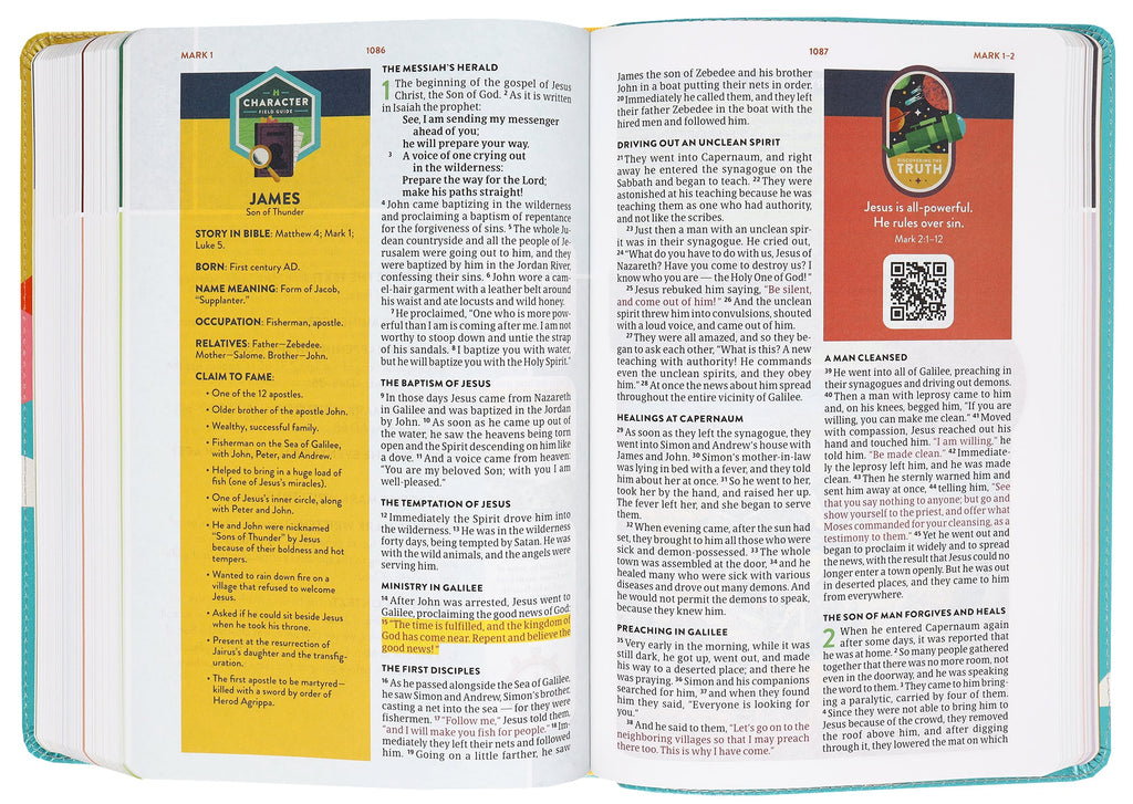 CSB Explorer Bible for Kids Hello Sunshine with interactive elements