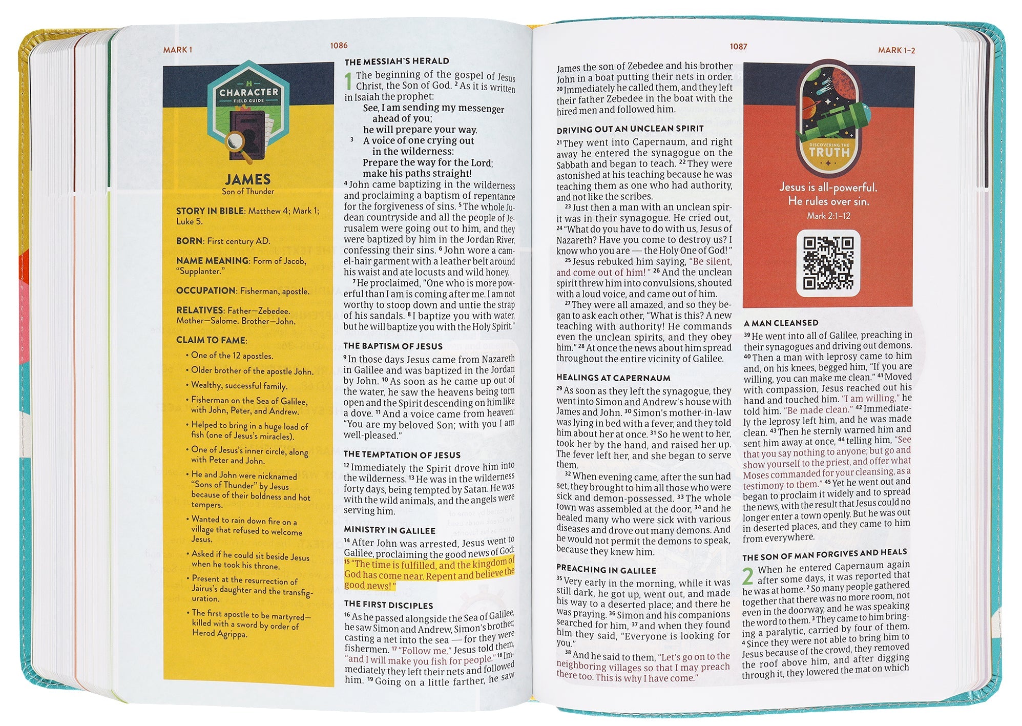 CSB Explorer Bible for Kids Hello Sunshine with interactive elements