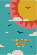 A colorful kids' Bible for children, featuring the CSB translation and Hello Sunshine Indexed