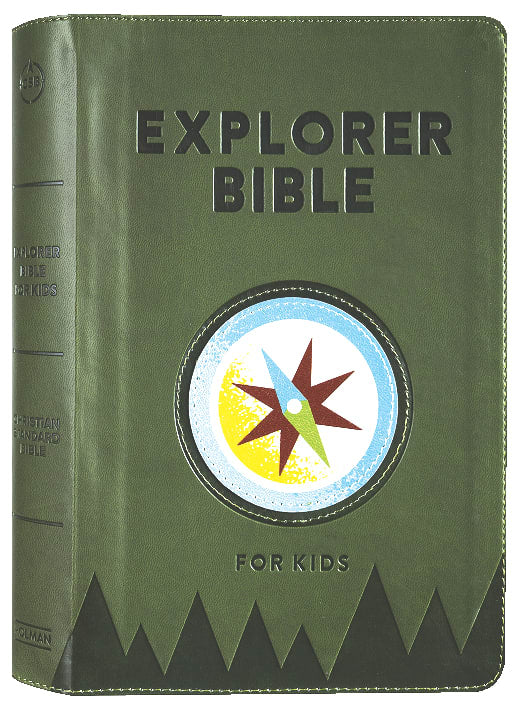 CSB Explorer Bible for Kids: The Olive Compass cover