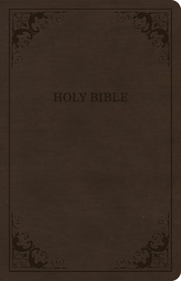 CSB Thinline Bible Brown Value Edition (Red Letter Edition)