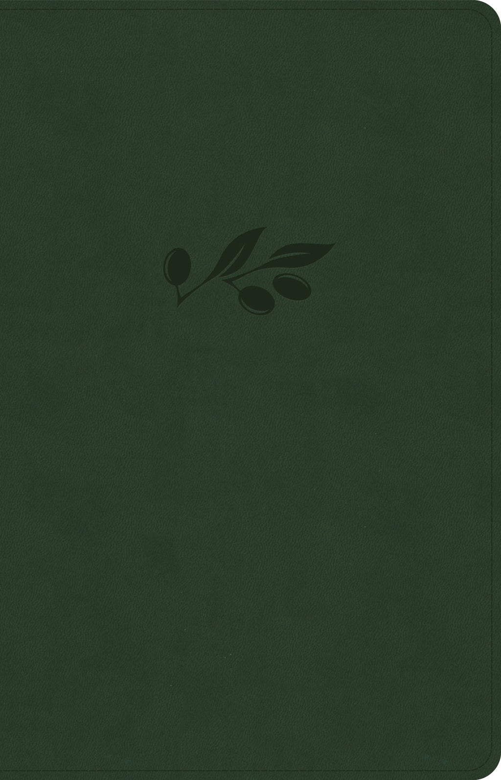 Elegant CSB Christian Standard Bible Thinline Reference Bible in Olive Red Letter Edition