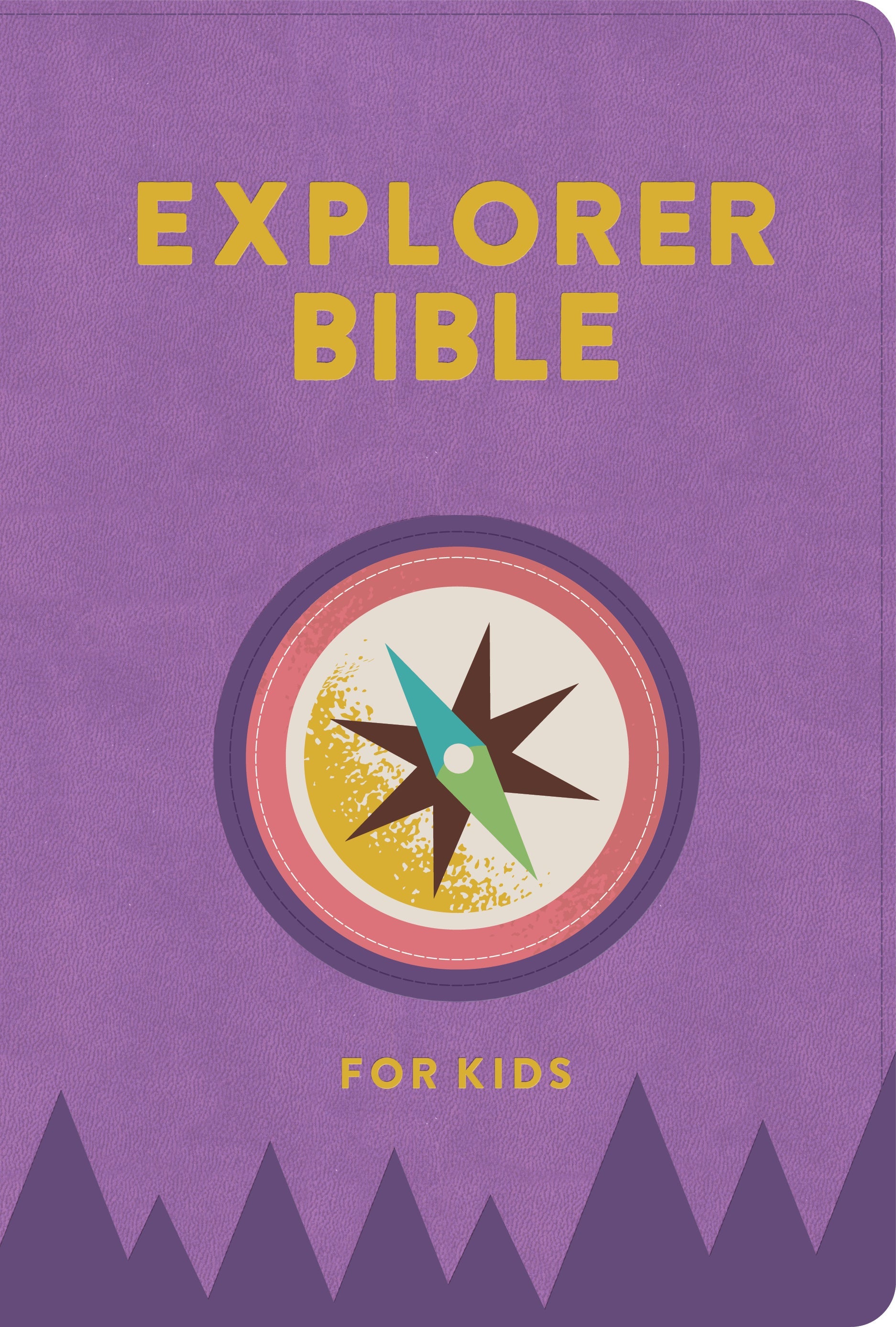 CSB Explorer Bible For Kids Lavender Compass