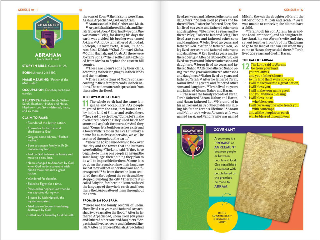 CSB Explorer Bible for Kids Lavender Compass Edition Reading