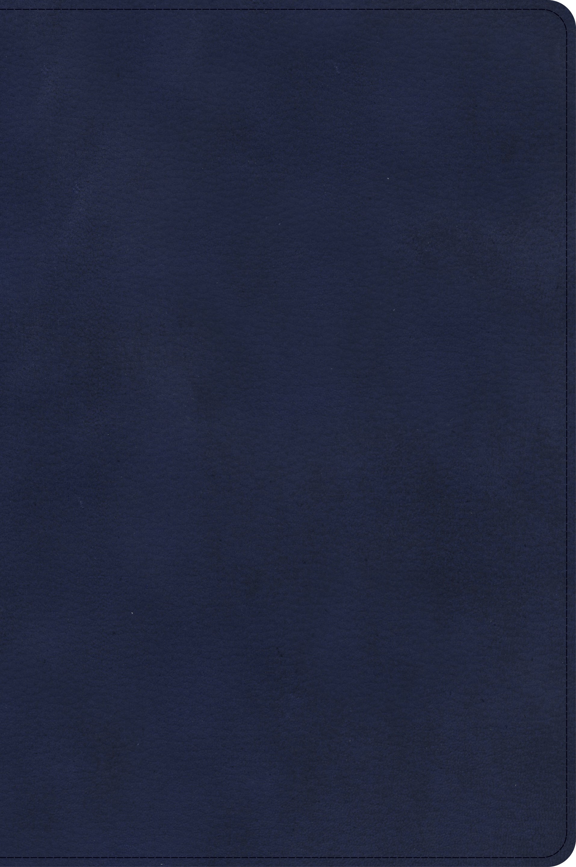 Elevate your devotion with the Luxury CSB Christian Standard Bible, Navy Indexed, Black Letter Edition, featuring premium lea