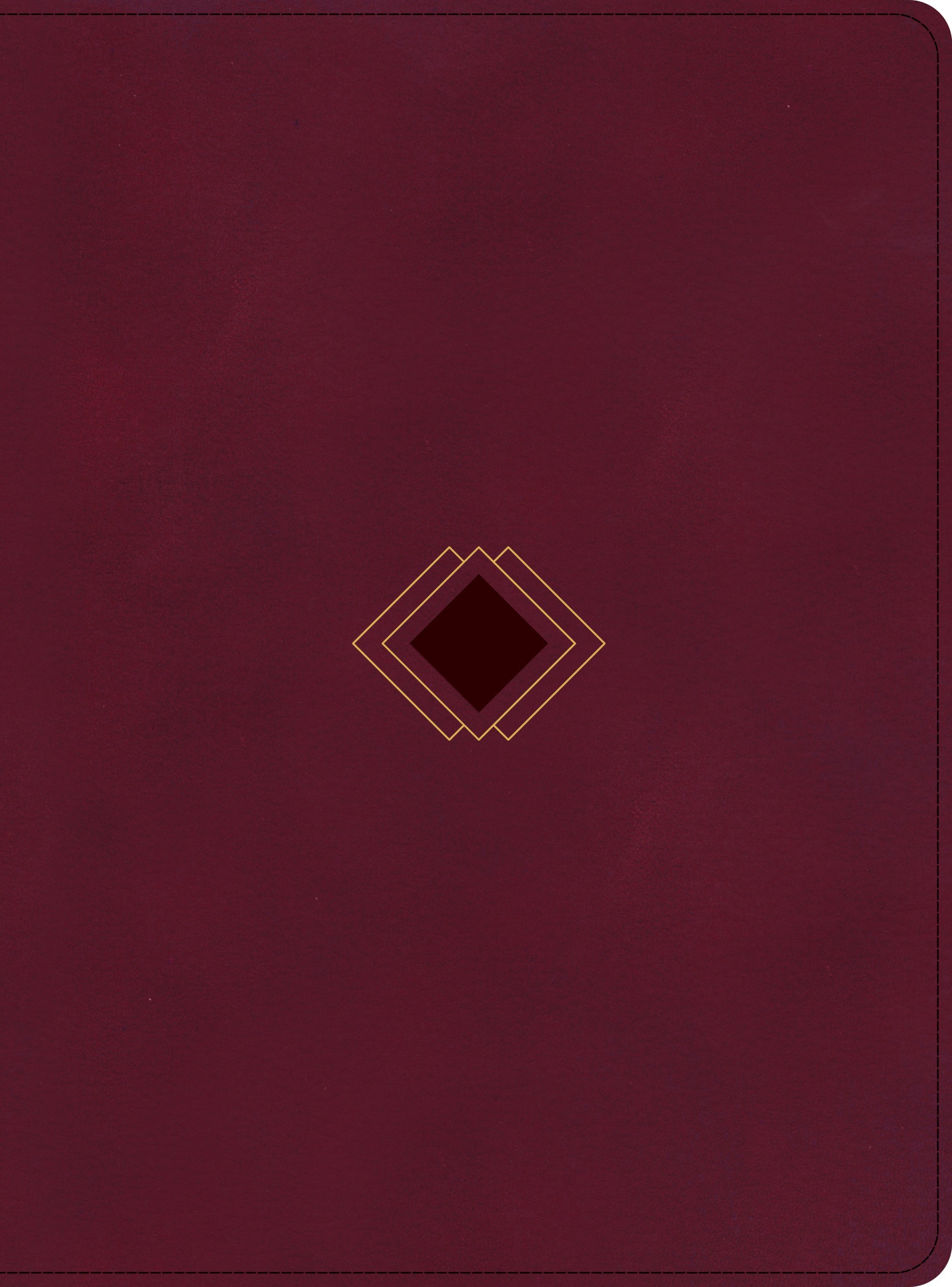 Burgundy leather bound Christian Standard Bible with black letter edition, premium luxury Bible for spiritual reading and ref