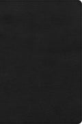 CSB Large Print Thinline Bible Black (Red Letter Edition)