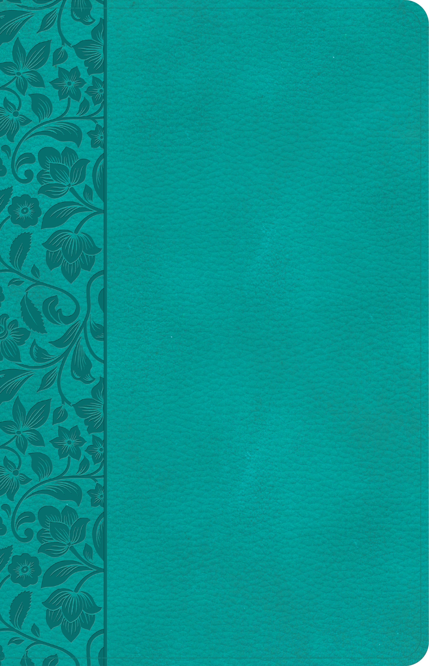 CSB Large Print Personal Size Reference Bible Teal (Red Letter Edition)