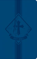 Navy thinline edition of the KJV Kids Bible with red letter edition
