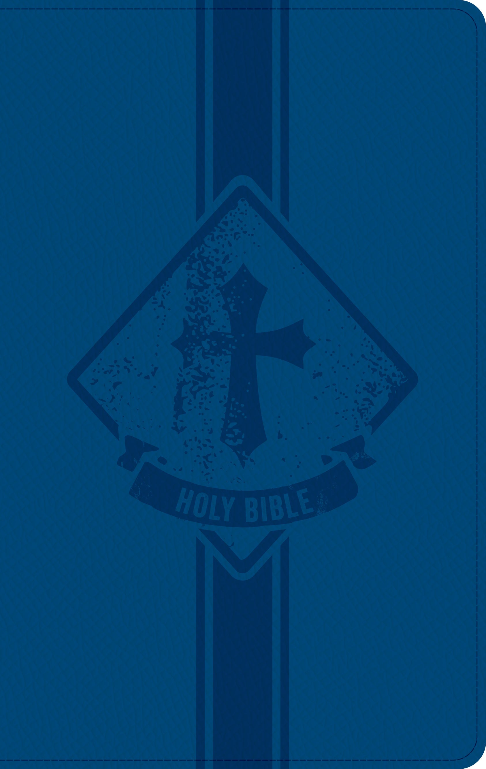 Navy thinline edition of the KJV Kids Bible with red letter edition