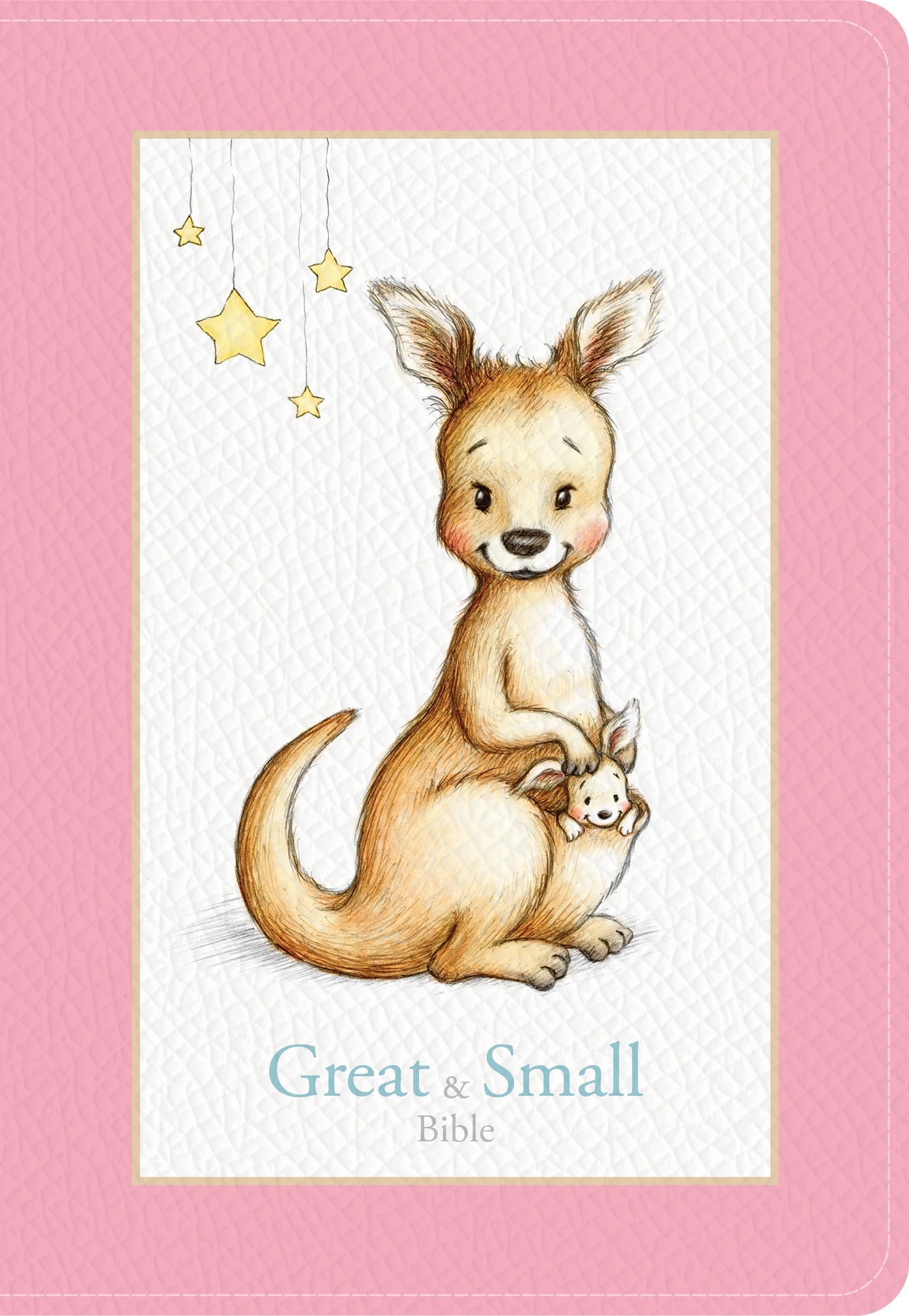 CSB Great and Small Bible for Kids, a pink red letter edition for young learners