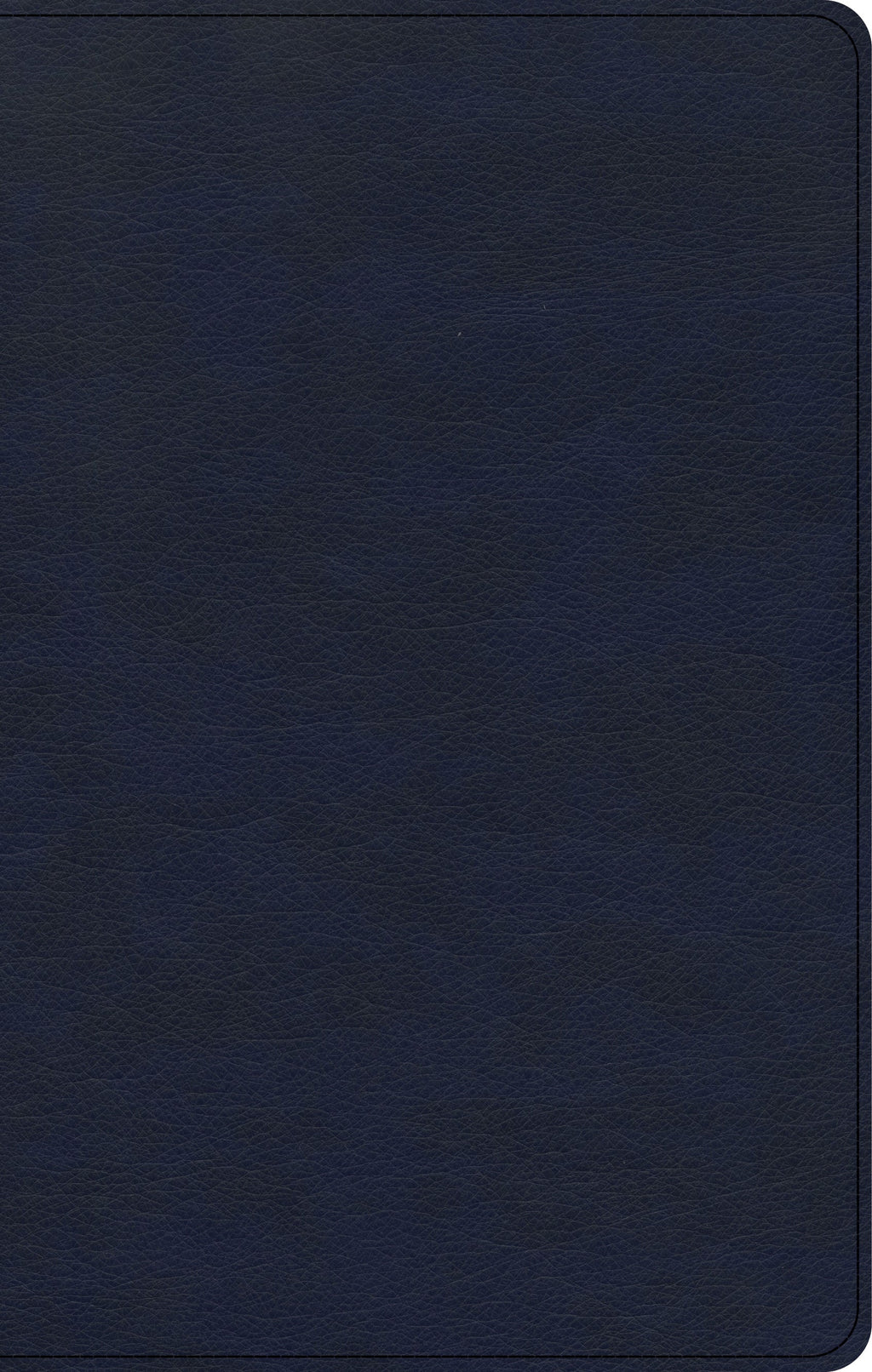 Experience the beauty of the Christian Standard Bible in its single-column navy edition with sleek black letter design