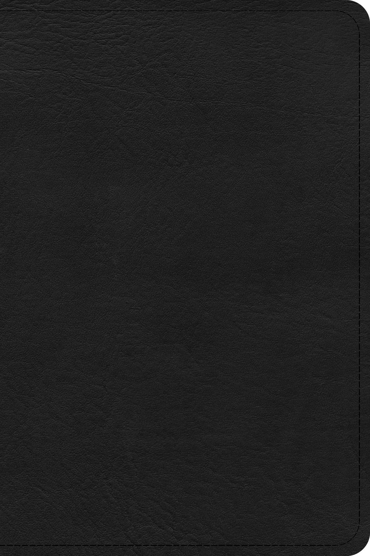 CSB Large Print Compact Reference Bible Black (Red Letter Edition)