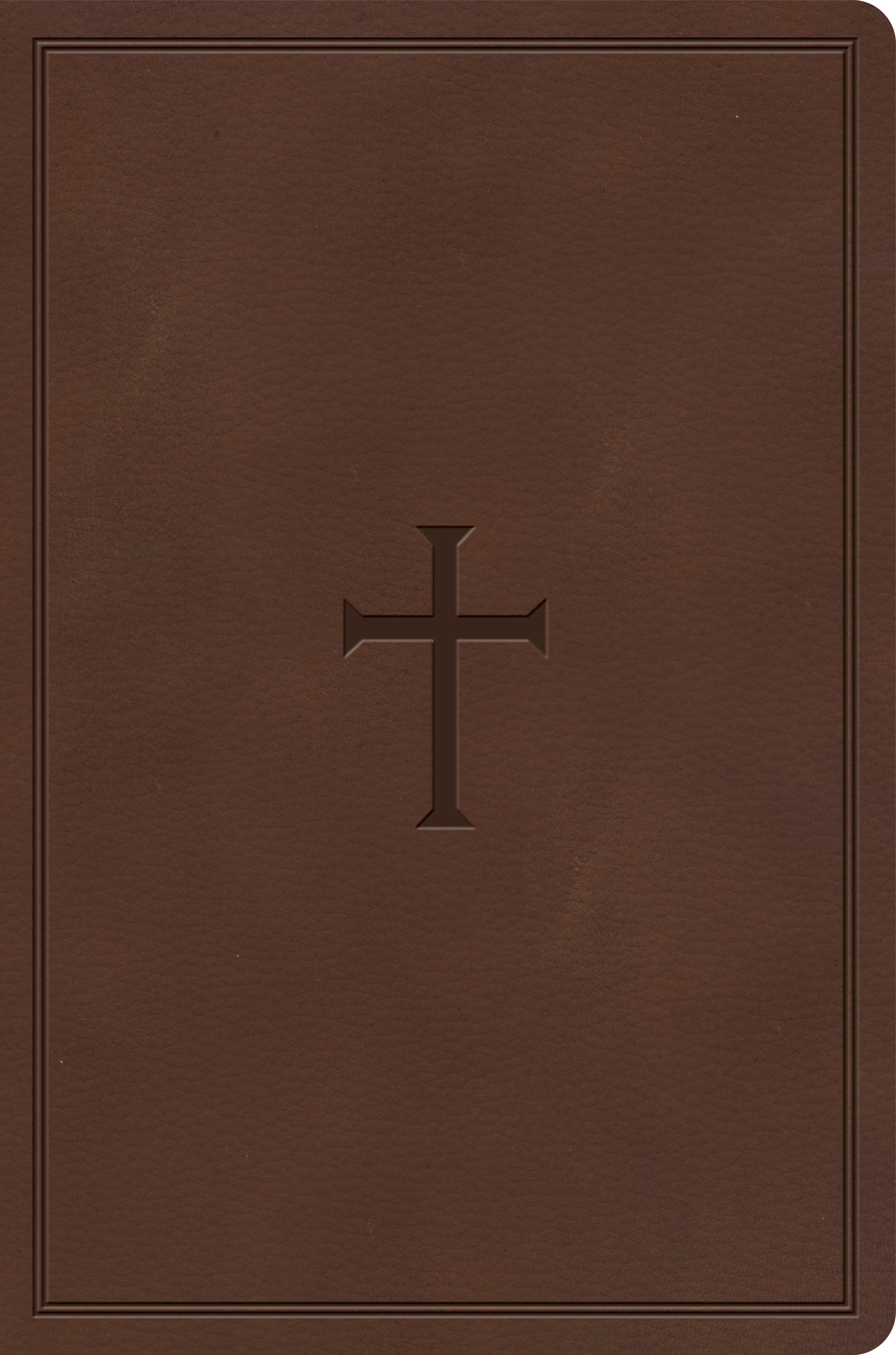 CSB Giant Print Reference Bible Brown Indexed (Red Letter Edition)