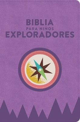 RVR 1960 Spanish Bible with Red Letter Edition for Explorers, Lavender Compass