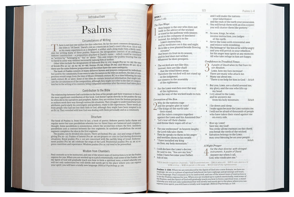 Oswald Chambers devotional journaling Bible, CSB edition
