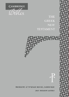 Multilingual Bible collection featuring the Greek New Testament in a grey cover.