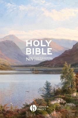 Large print NIV gift Bible in British English translation