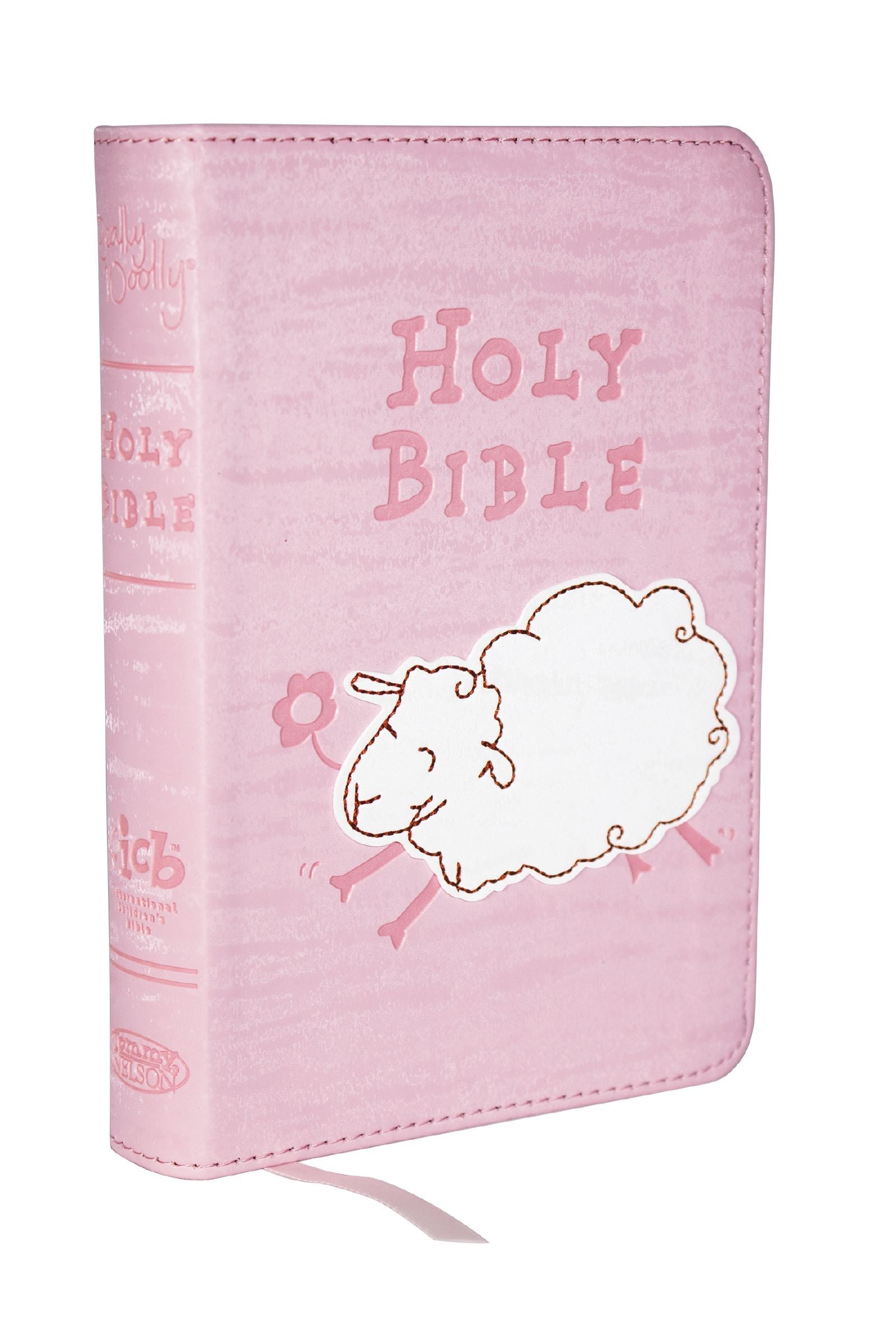 Pink Really Woolly Holy Bible by ICB, Bible for Kids