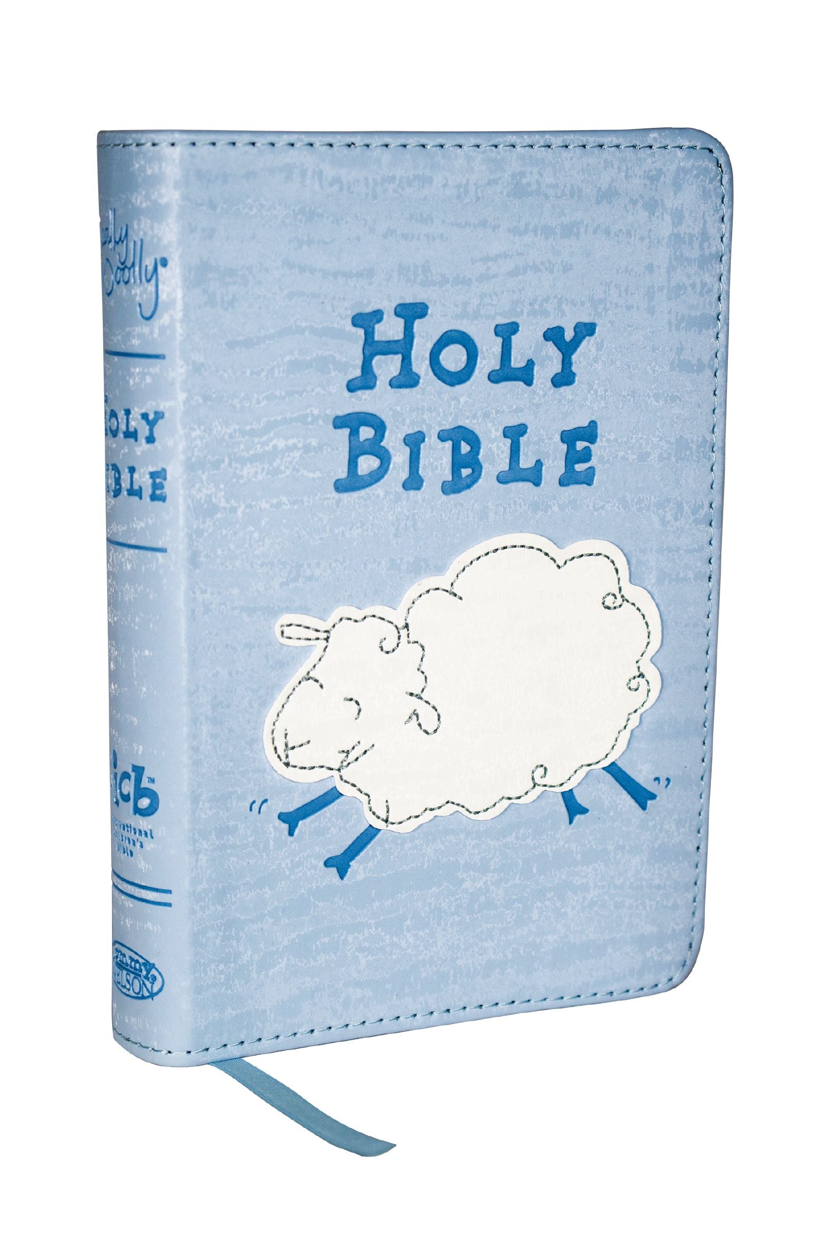 Blue ICB Really Woolly Holy Bible with Really Woolly Series design