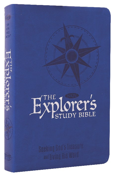 NKJV Explorer's Study Bible with in-depth study notes and maps