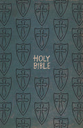 ICB Gift and Award Bible, Black Letter Edition, with a gray shield design