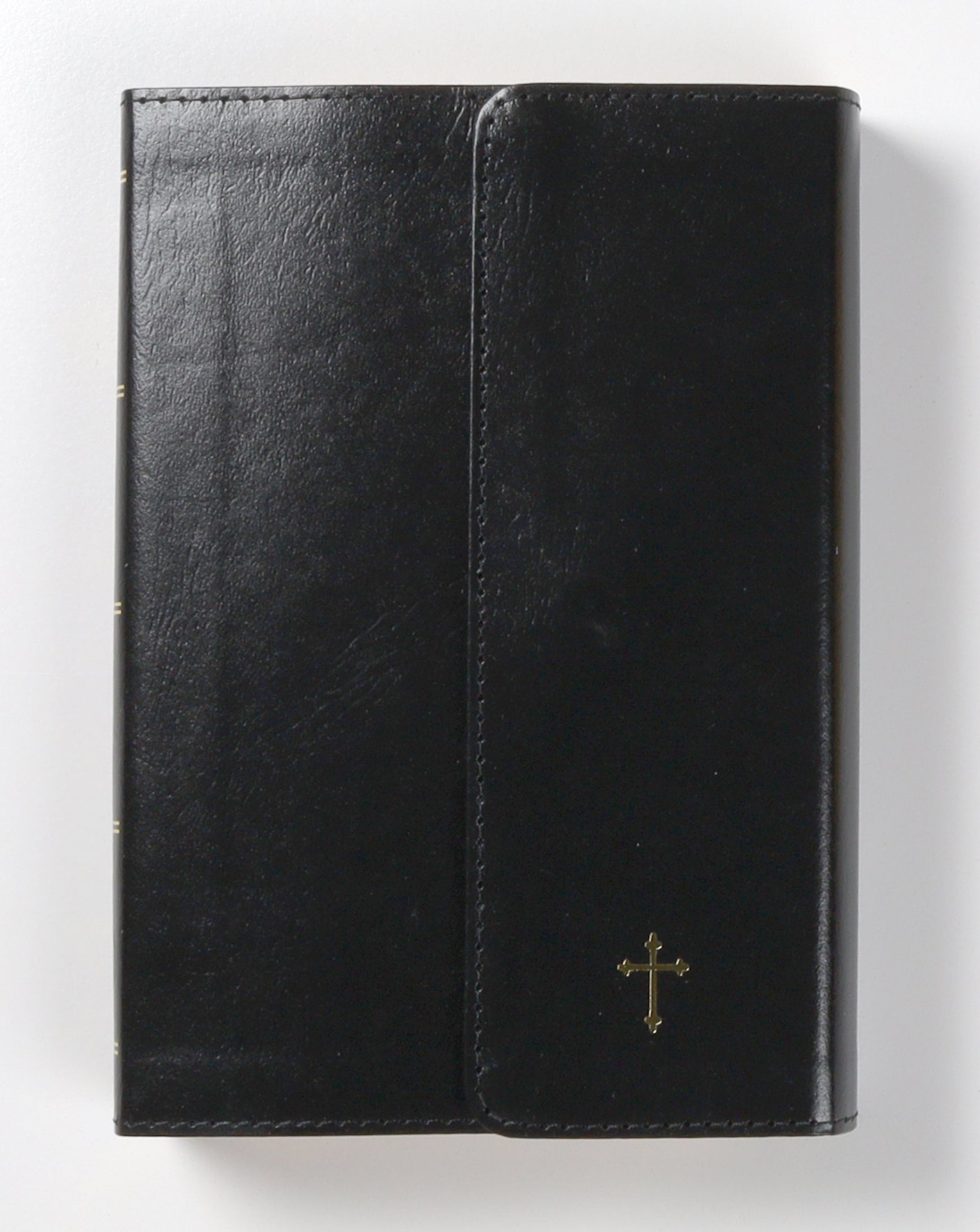 NKJV black compact reference Bible with red letter edition
