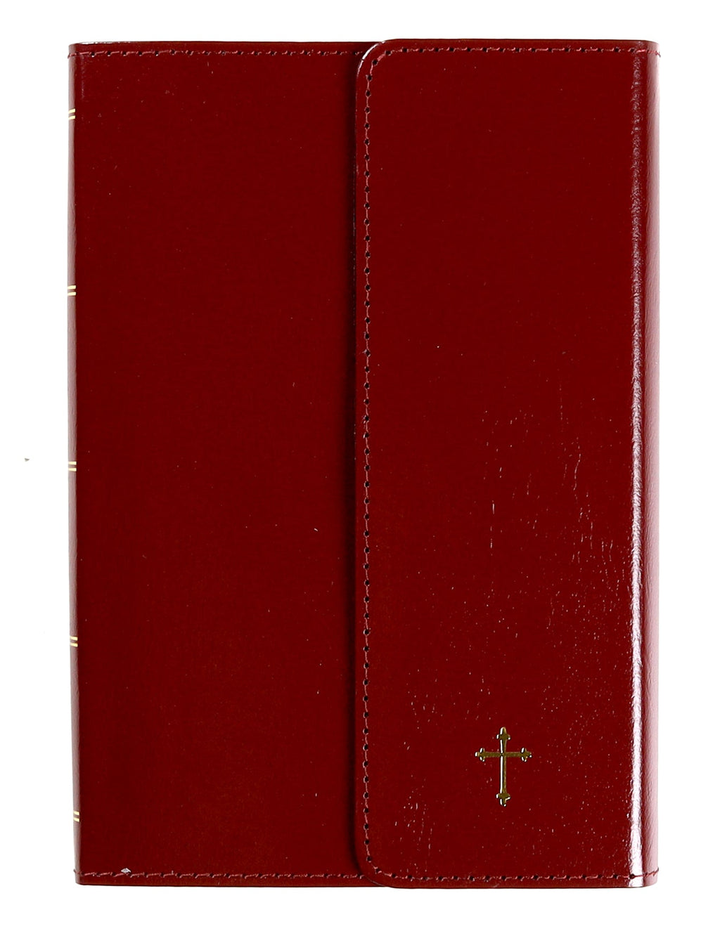 NKJV Compact Paragraph-Style Reference Bible Burgundy (Red Letter Edition)