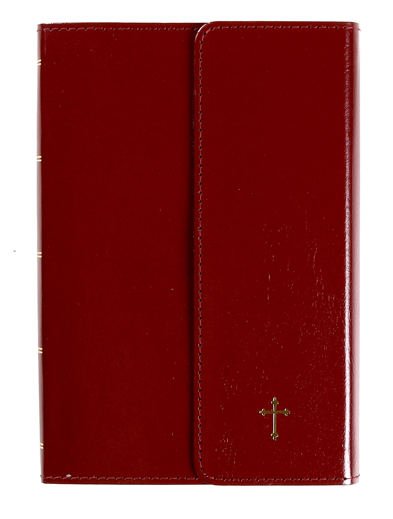 NKJV Compact Paragraph-Style Reference Bible Burgundy (Red Letter Edition)