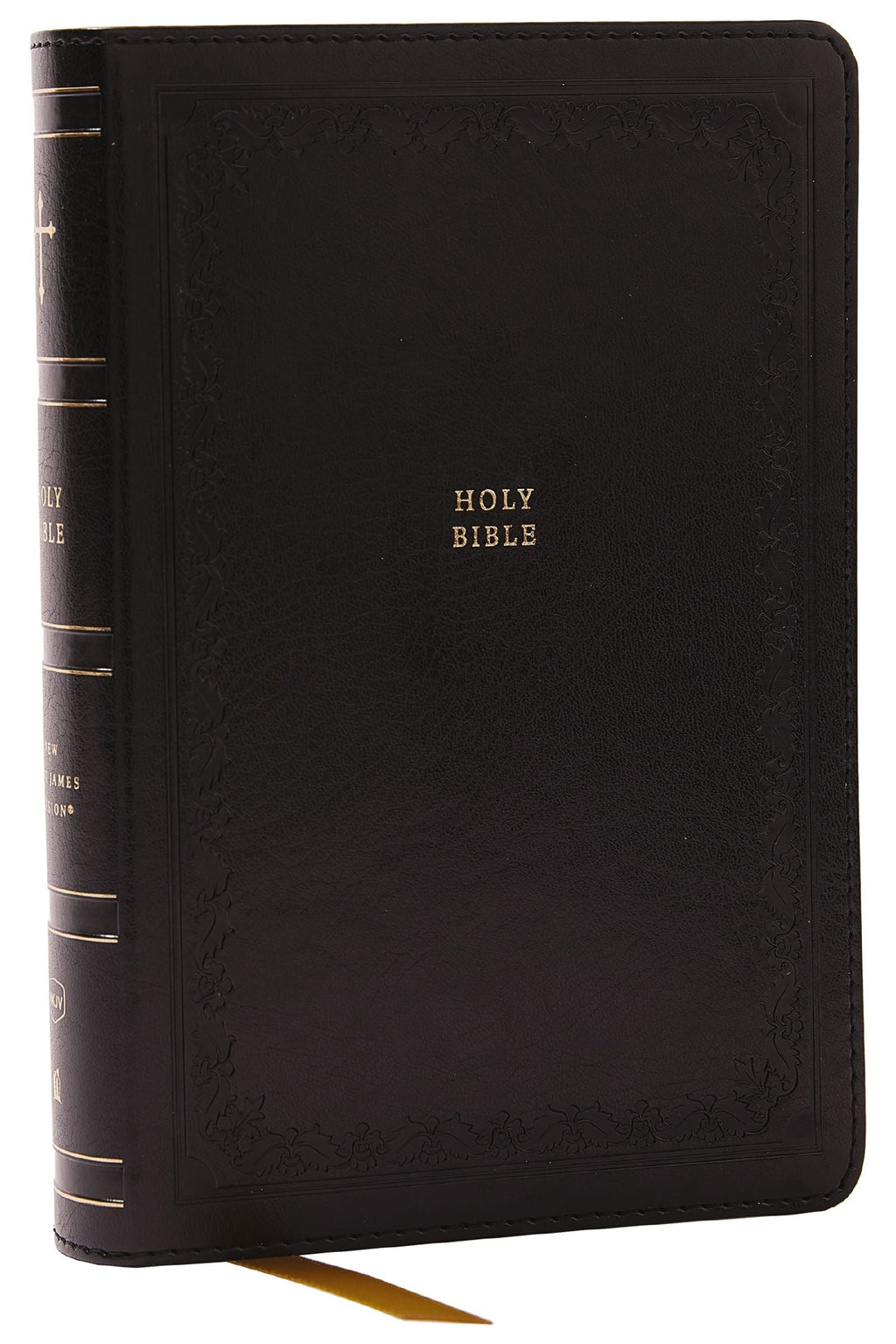 NKJV Compact Black Reference Bible with Red Letter Edition