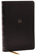 NKJV Compact Black Reference Bible with Red Letter Edition