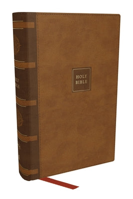 NKJV Brown Compact Reference Bible with Red Letter Edition