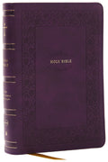 Purple NKJV Compact Reference Bible with Red Letter Edition