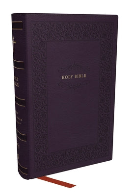 Purple NKJV Compact Reference Bible featuring Red Letter Edition
