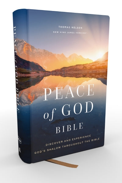 NKJV Peace of God Journaling Bible, red letter edition, scripture writing journal