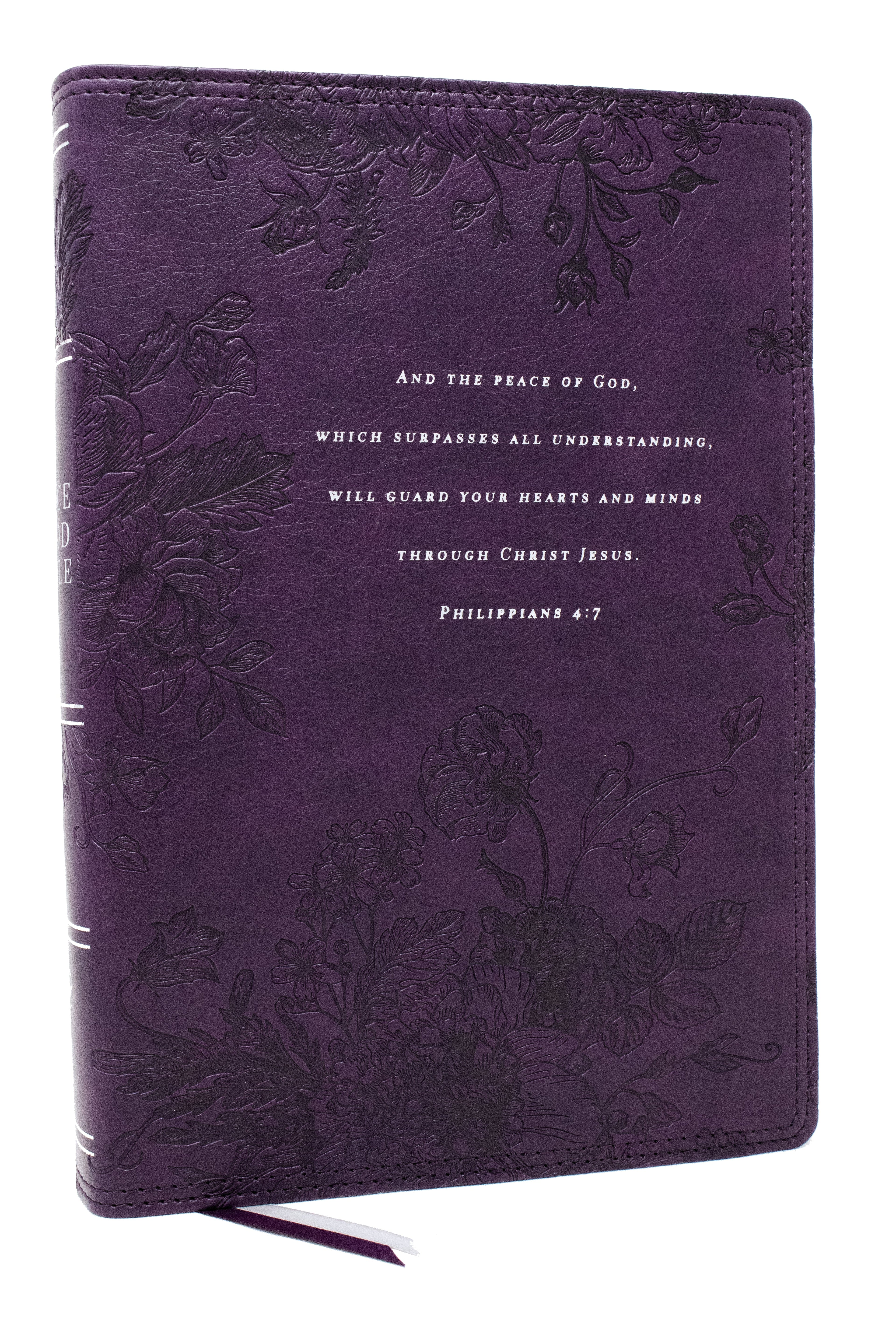 NKJV Peace of God Bible Purple (Red Letter Edition)