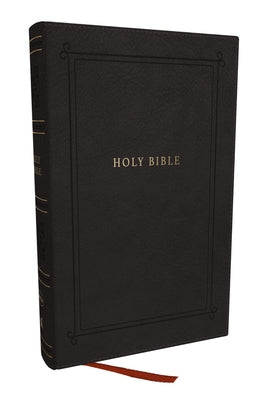 NKJV Holy Bible Personal Size Large Print Reference Bible Black Thumb Indexed (Red Letter Edition)