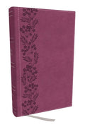 NKJV Holy Bible Personal Size Large Print Reference Bible Pink Thumb Indexed (Red Letter Edition)