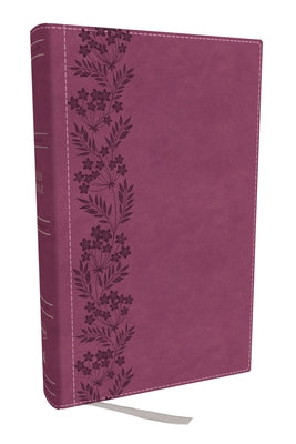 NKJV Holy Bible Personal Size Large Print Reference Bible Pink Thumb Indexed (Red Letter Edition)