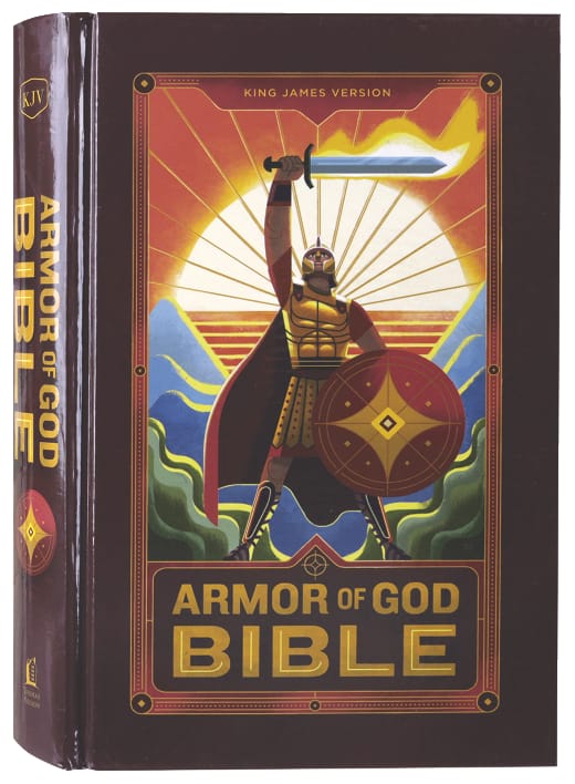 KJV Armor of God Bible, Red Letter Edition, a Christian scripture with inspirational messages