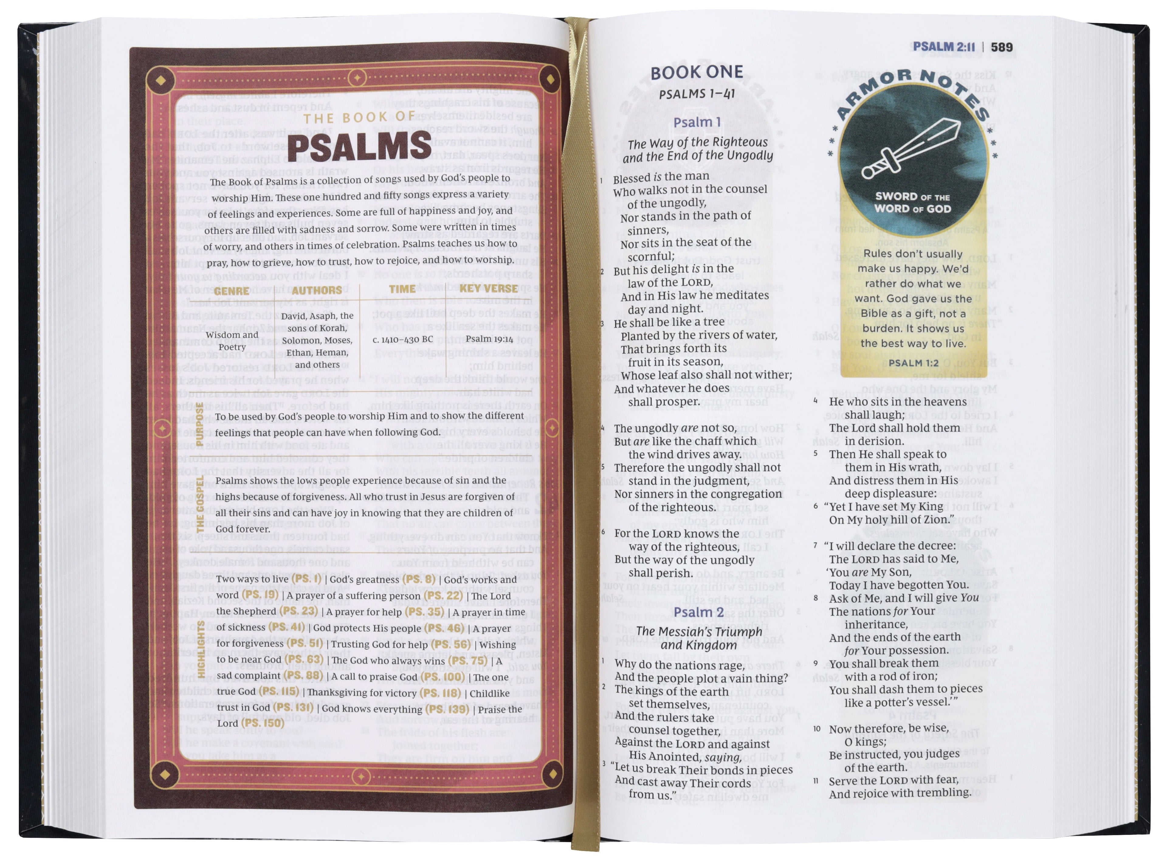 NKJV Armor of God Bible for Kids, a Bible for children with character development and spiritual growth lessons