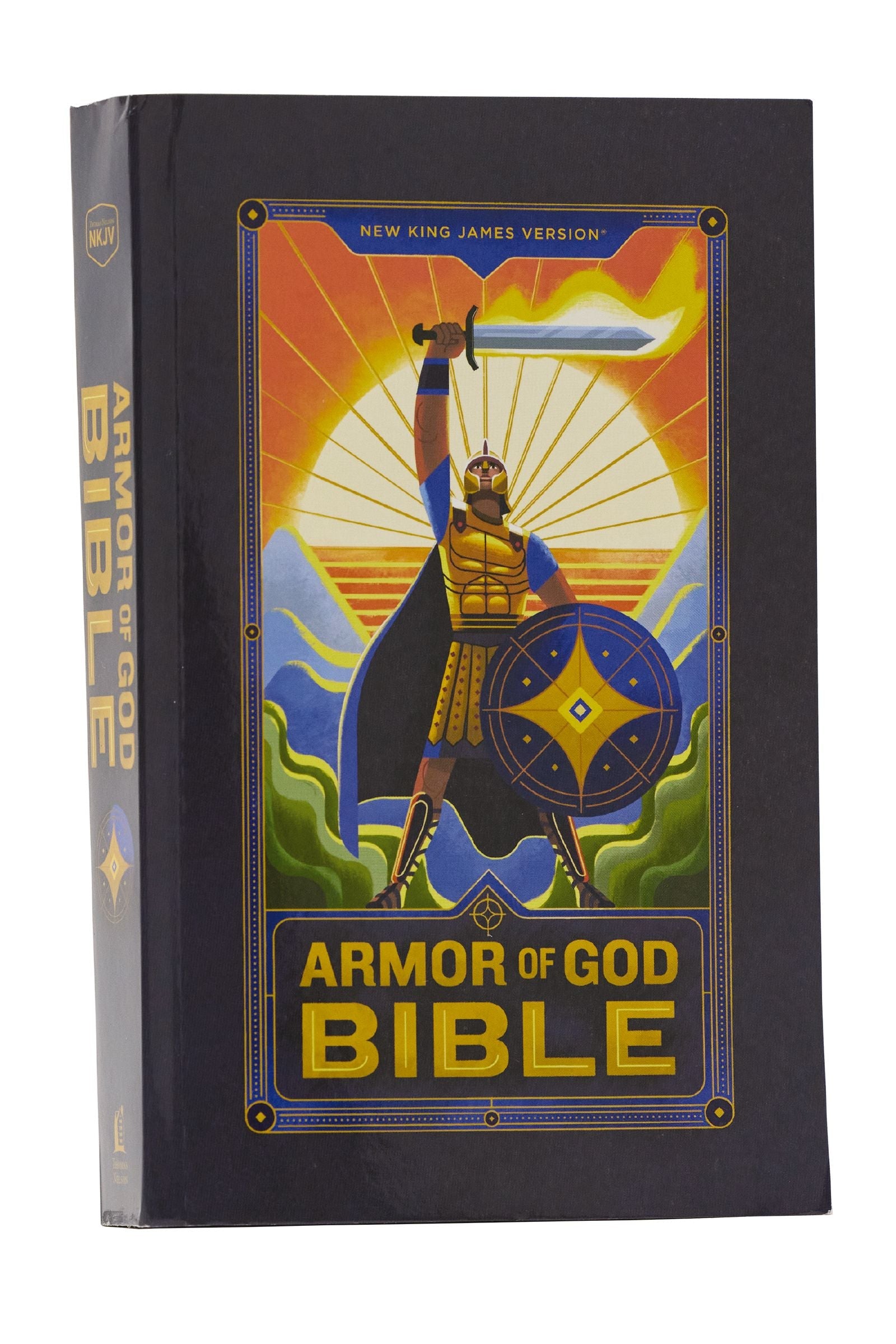 NKJV Kids Armor of God Bible, a Bible for children with the armor of God theme.