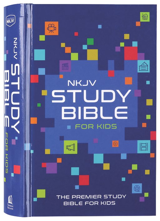 NKJV Kids Study Bible for Bible Study and Learning