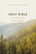 NKJV Large Print Outreach New Testament Bible, Scenic