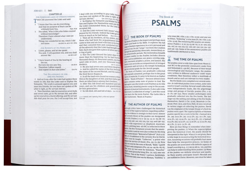 NKJV Open Bible: New King James Version Bible study and application